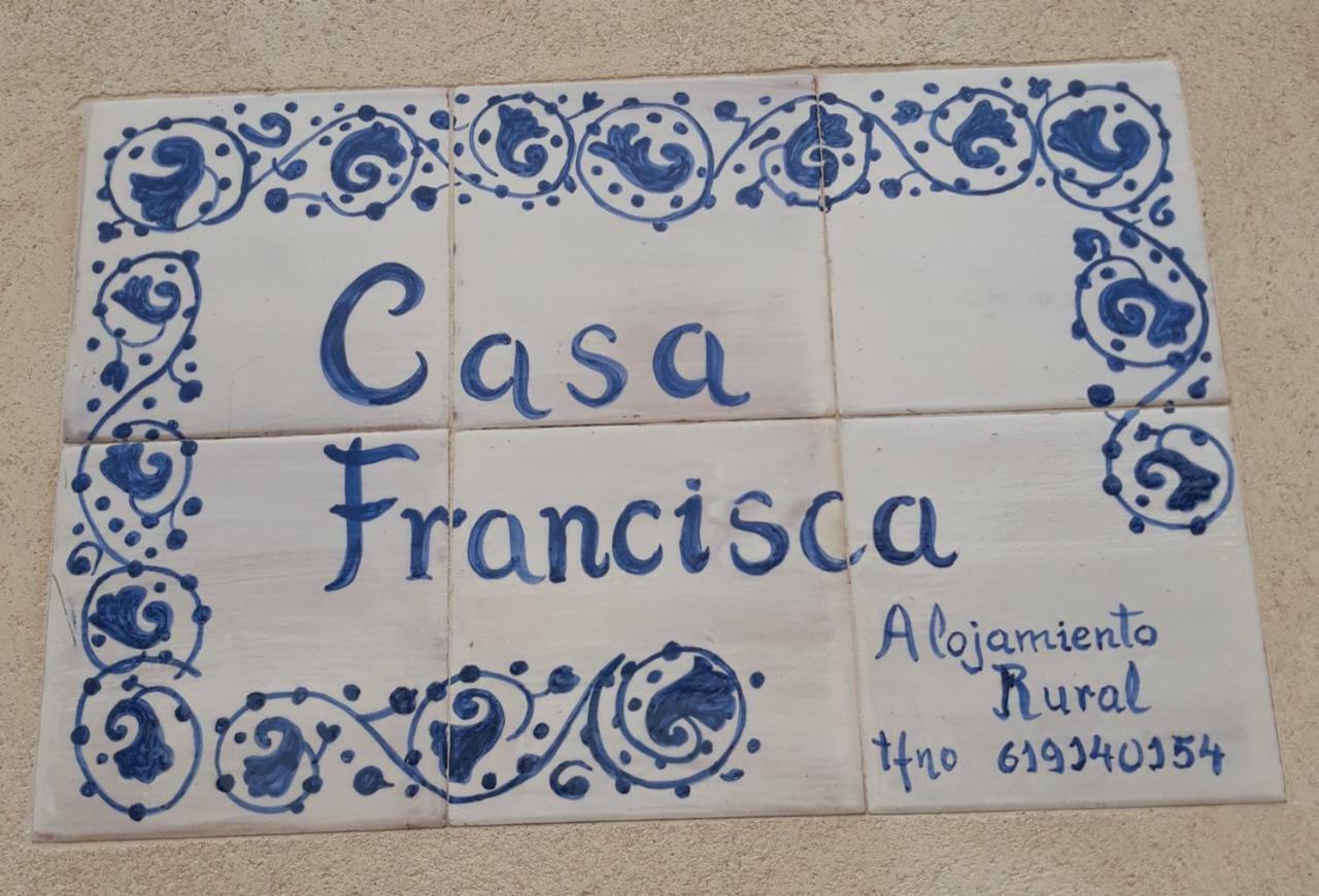 Casa Rural Francisca Requena Eksteriør bilde